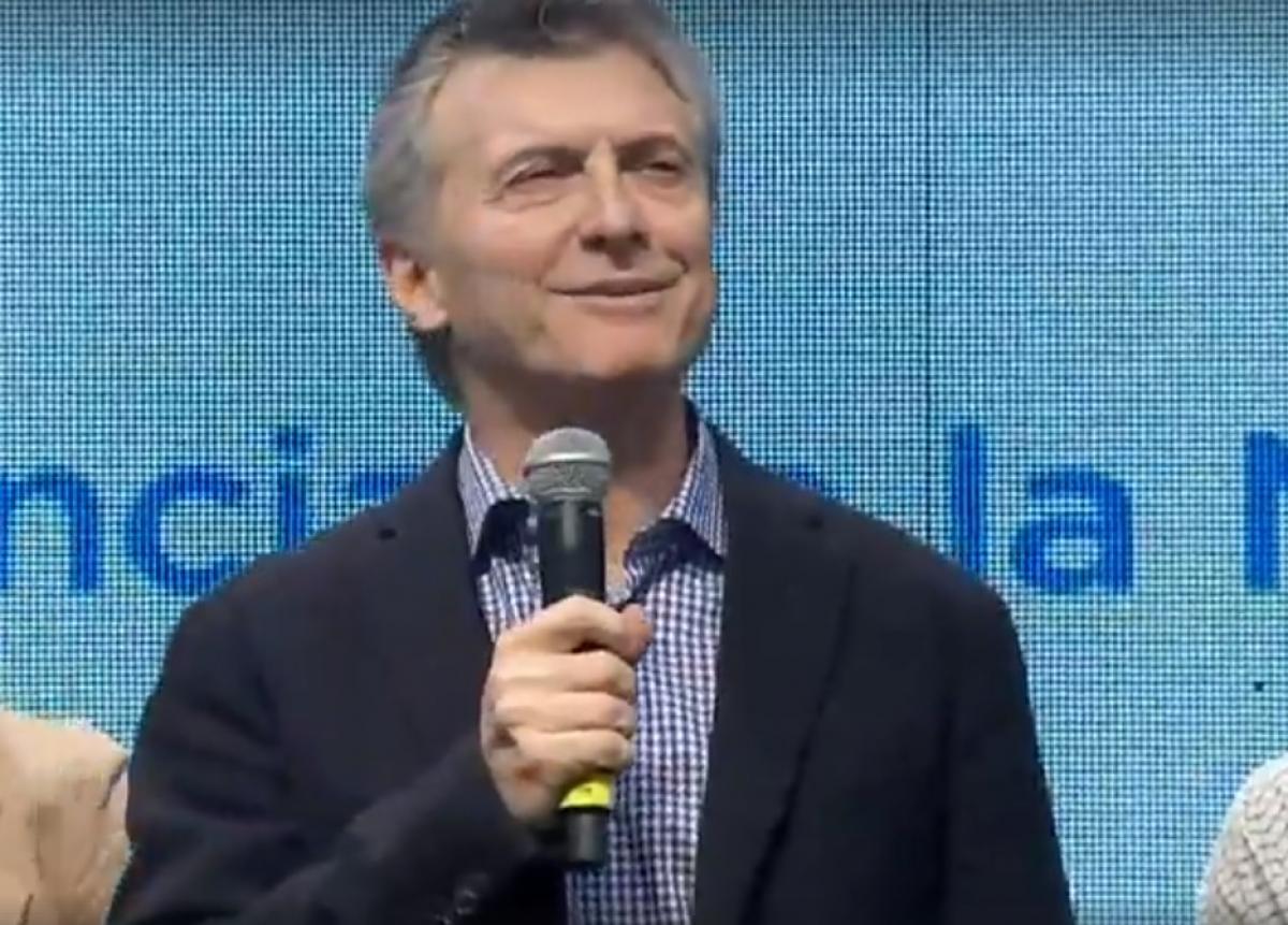 A pesar de las críticas de la oposición, Macri piensa que a la Argentina "le está yendo bien"