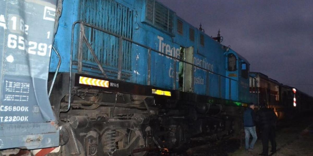 40 heridos por choque de trenes en Chacabuco