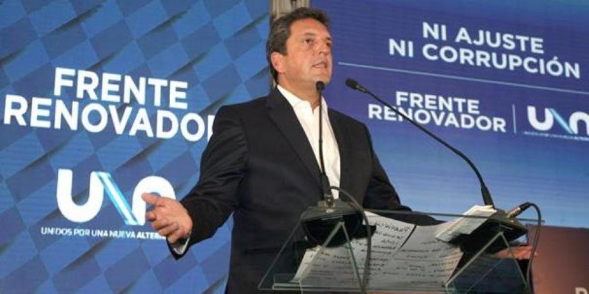 Massa apunta a abrir el Frente Renovador y pidió "abrazar a los radicales y devolverles la dignidad"