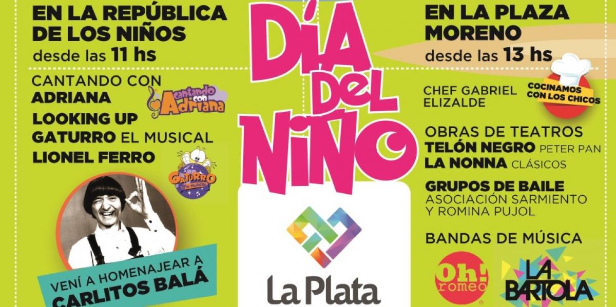 El eterno Carlitos Balá será homenajeado en los festejos por el Día del Niño en La Plata