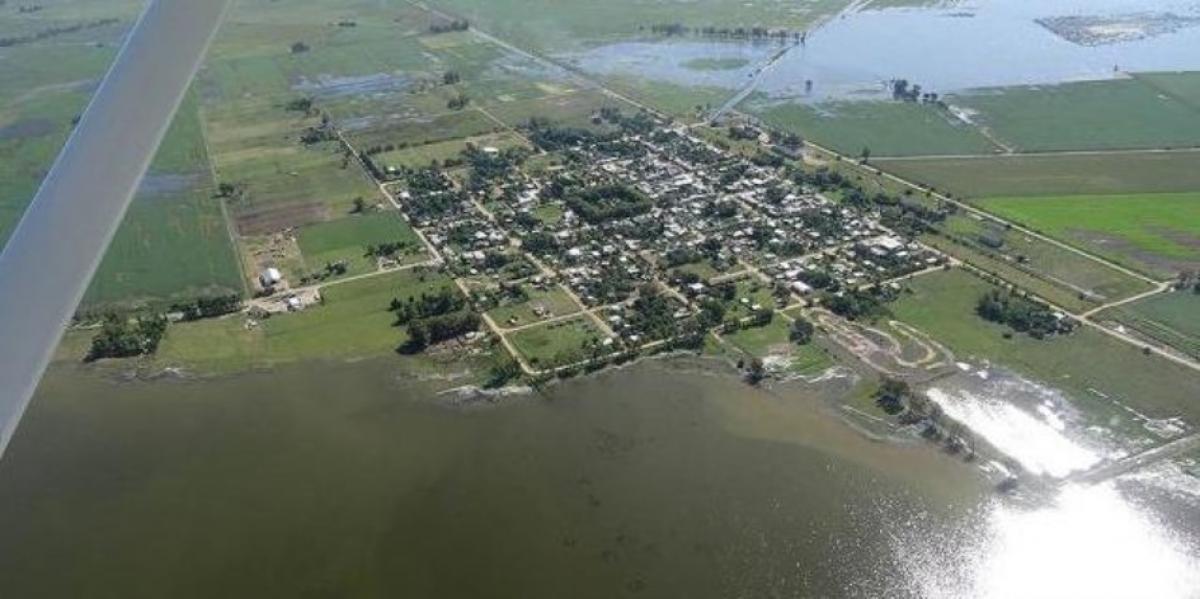 Un 60% de la zona rural de General Villegas se encuentra afectada por las intensas lluvias  y hay 45 evacuados