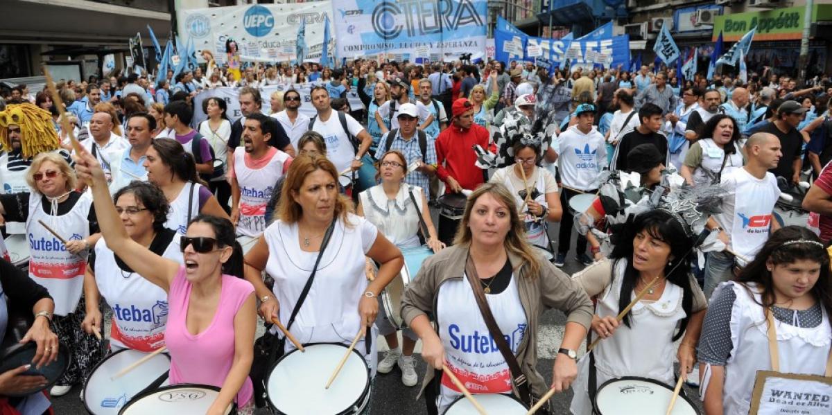 SUTEBA acude a la OIT por la personería y para denunciar a Macri y Vidal
