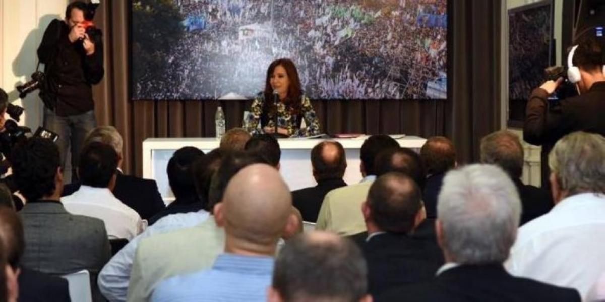 CFK recibe a intendentes en una reunión clave que podría tener definiciones
