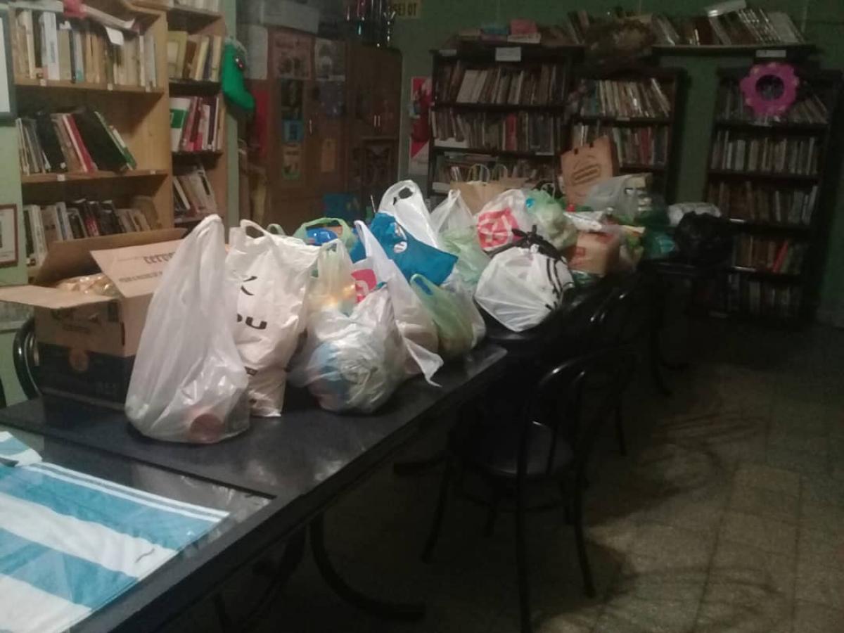 Partido solidario: La gente de Cambaceres respondió con el alimento no perecedero