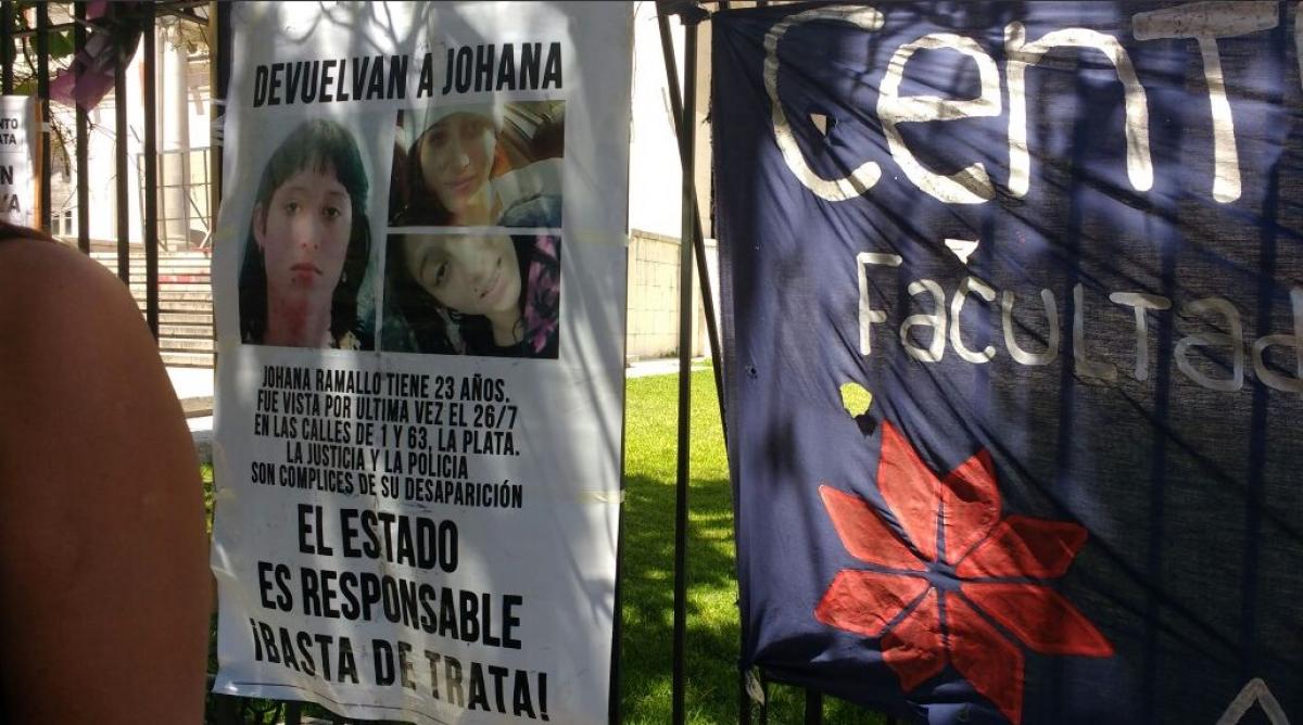 Cinco meses sin Johana Ramallo: exigieron que avance la investigación con una manifestación