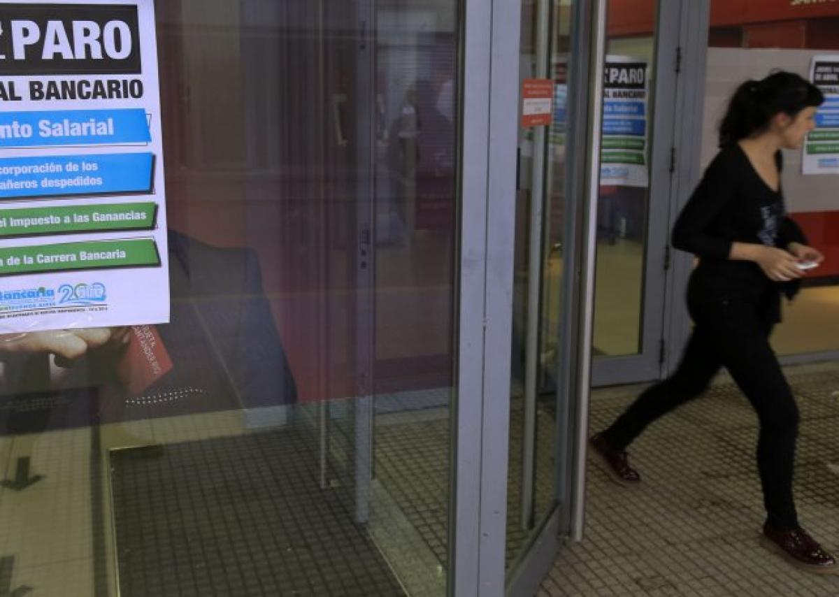 Paro nacional bancario: responsabilizan a "los bancos y al Gobierno" por la ausencia de una mejor propuesta salarial