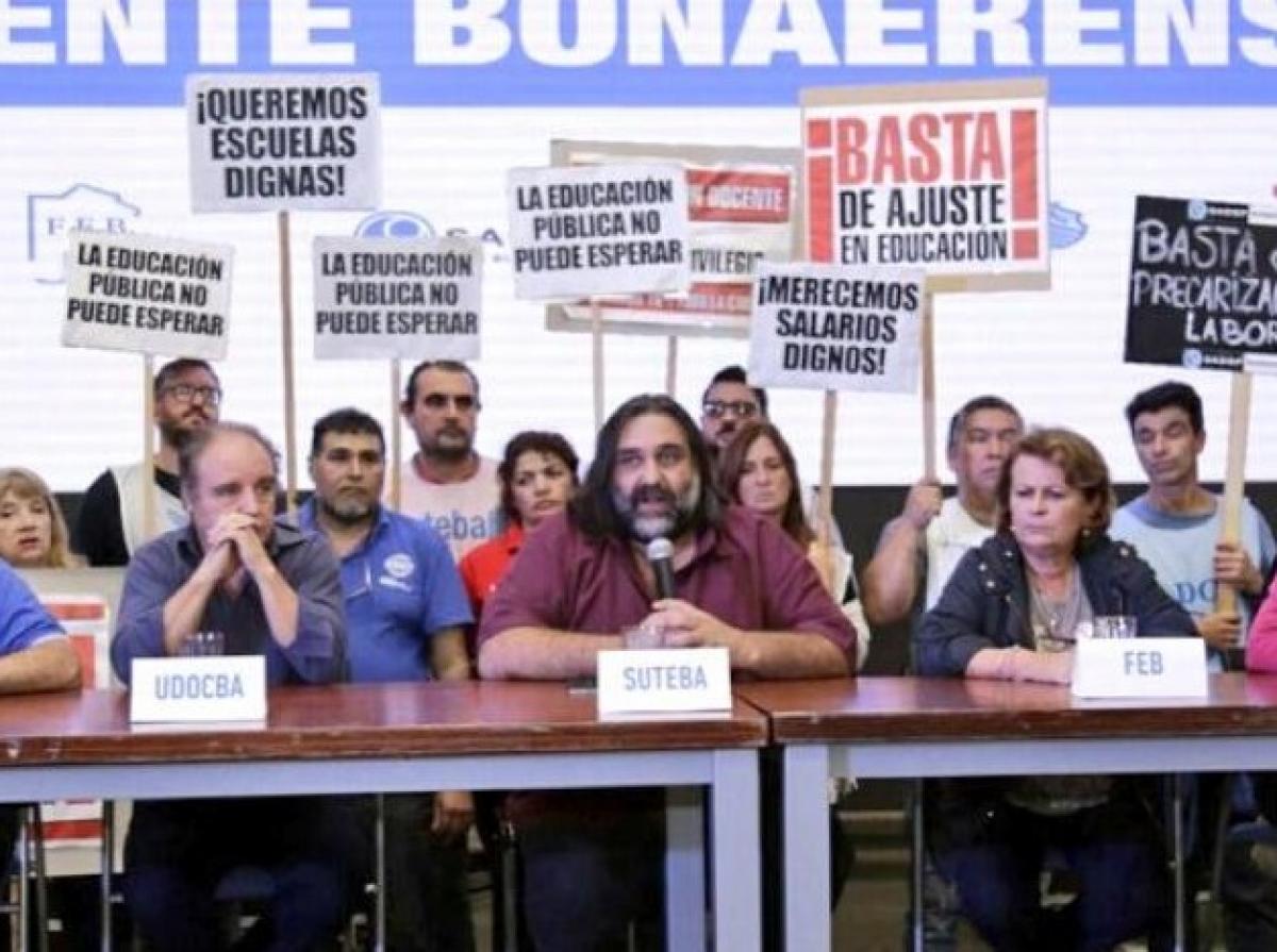 Los maestros volverán al paro y advierten que será de más de 24 hs