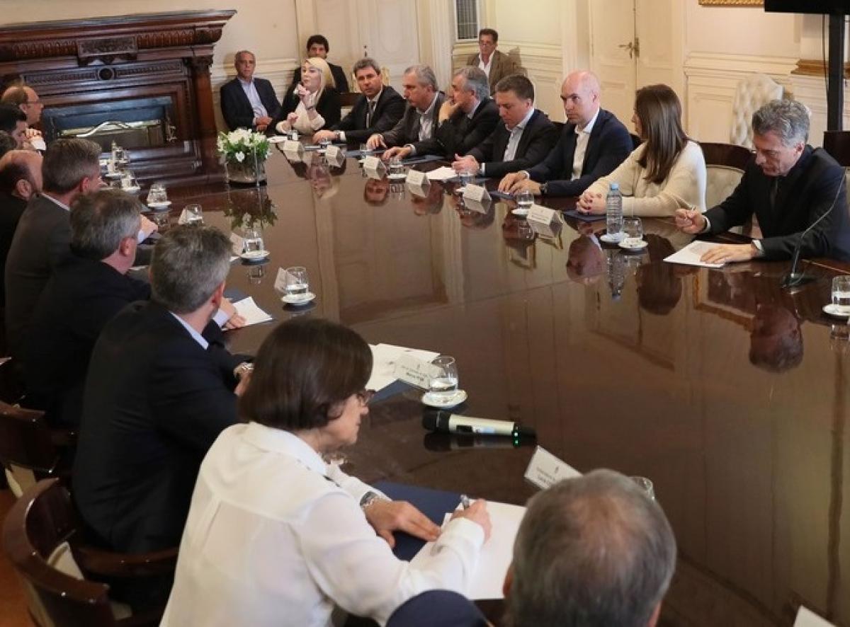 Macri consiguió la foto con 19 gobernadores y ahora va por el Presupuesto 2019