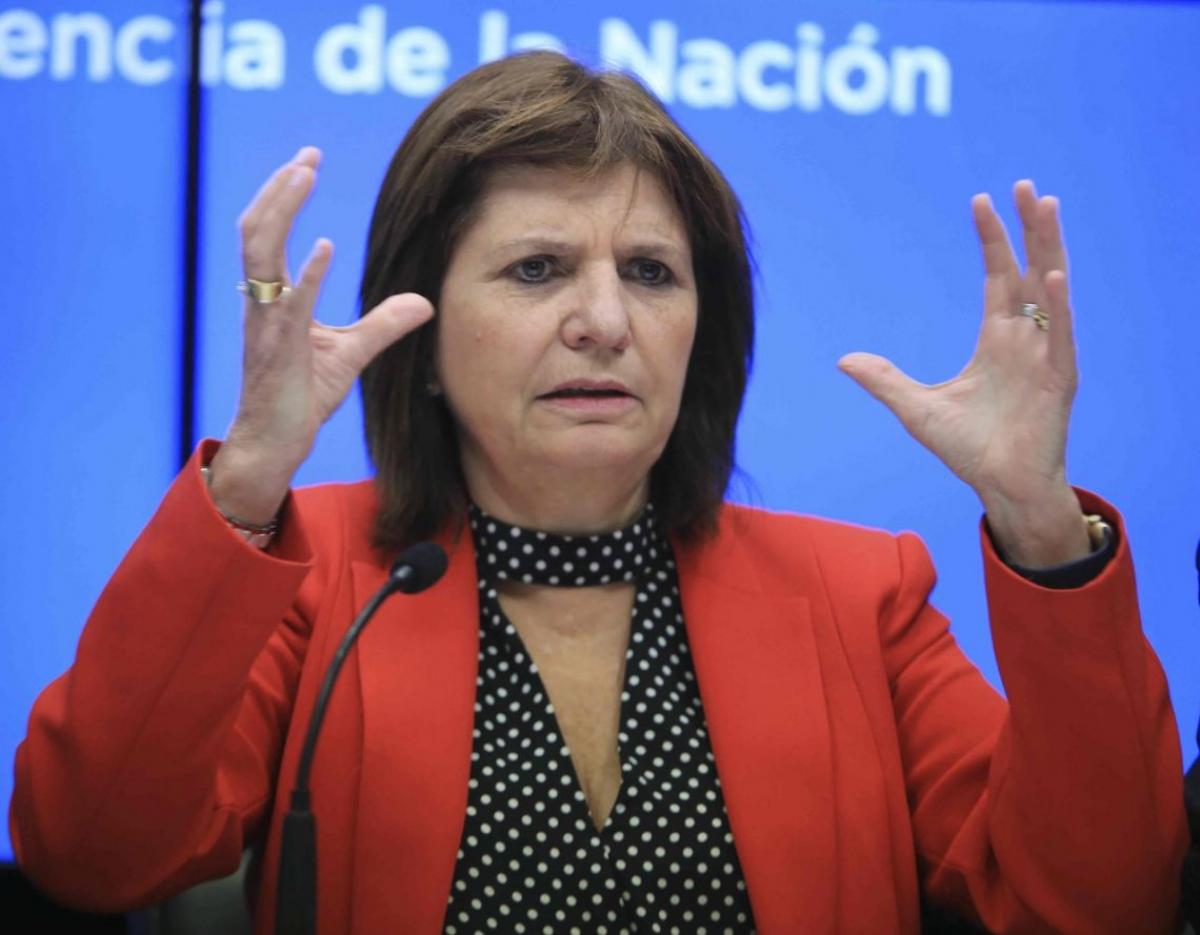 Bullrich apuntó contra los gremialistas y aseguró que "no vamos a permitir cortes en calles y avenidas"