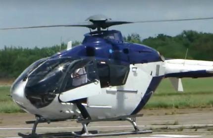Helicóptero, cabalgata y reunión de Gabinete en Las Flores