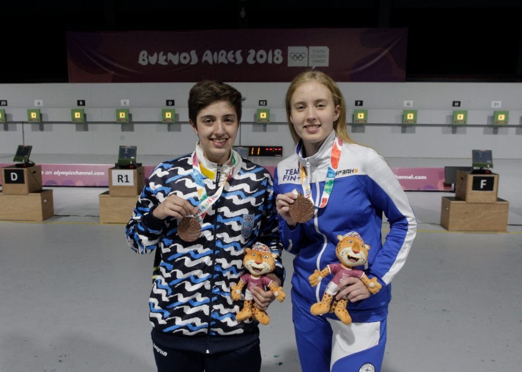 Oro en BMX y bronce en tiro para la delegación argentina