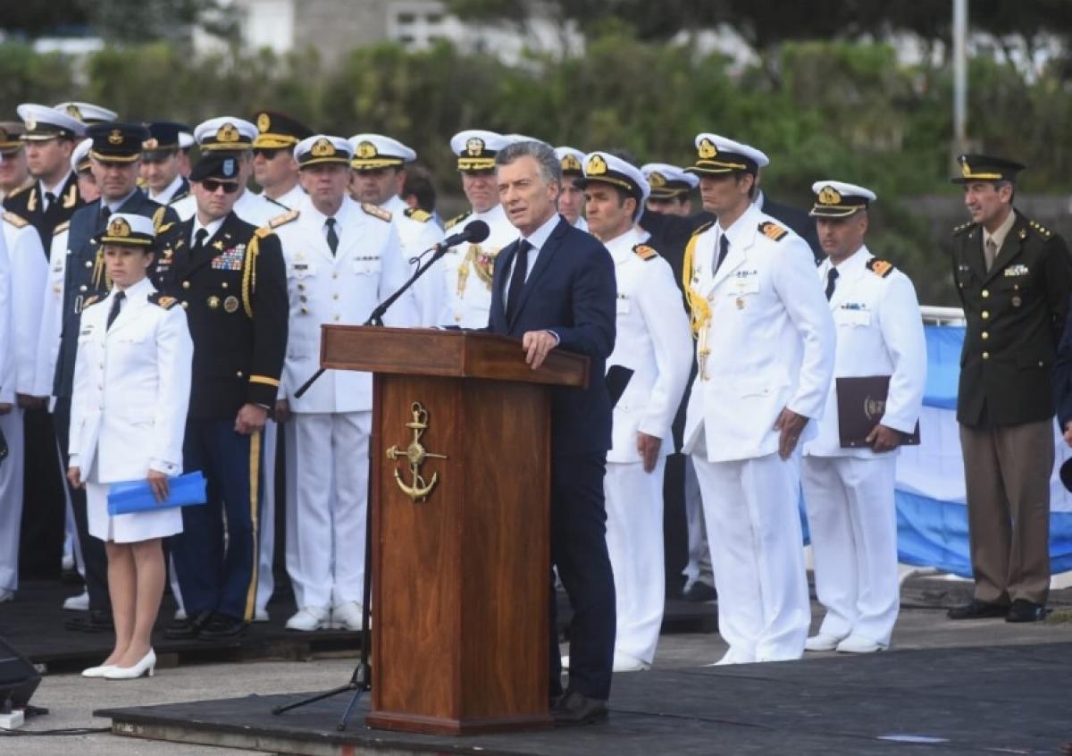 A un año de la desaparición del Ara San Juan, Macri prometió que "los vamos a seguir buscando"