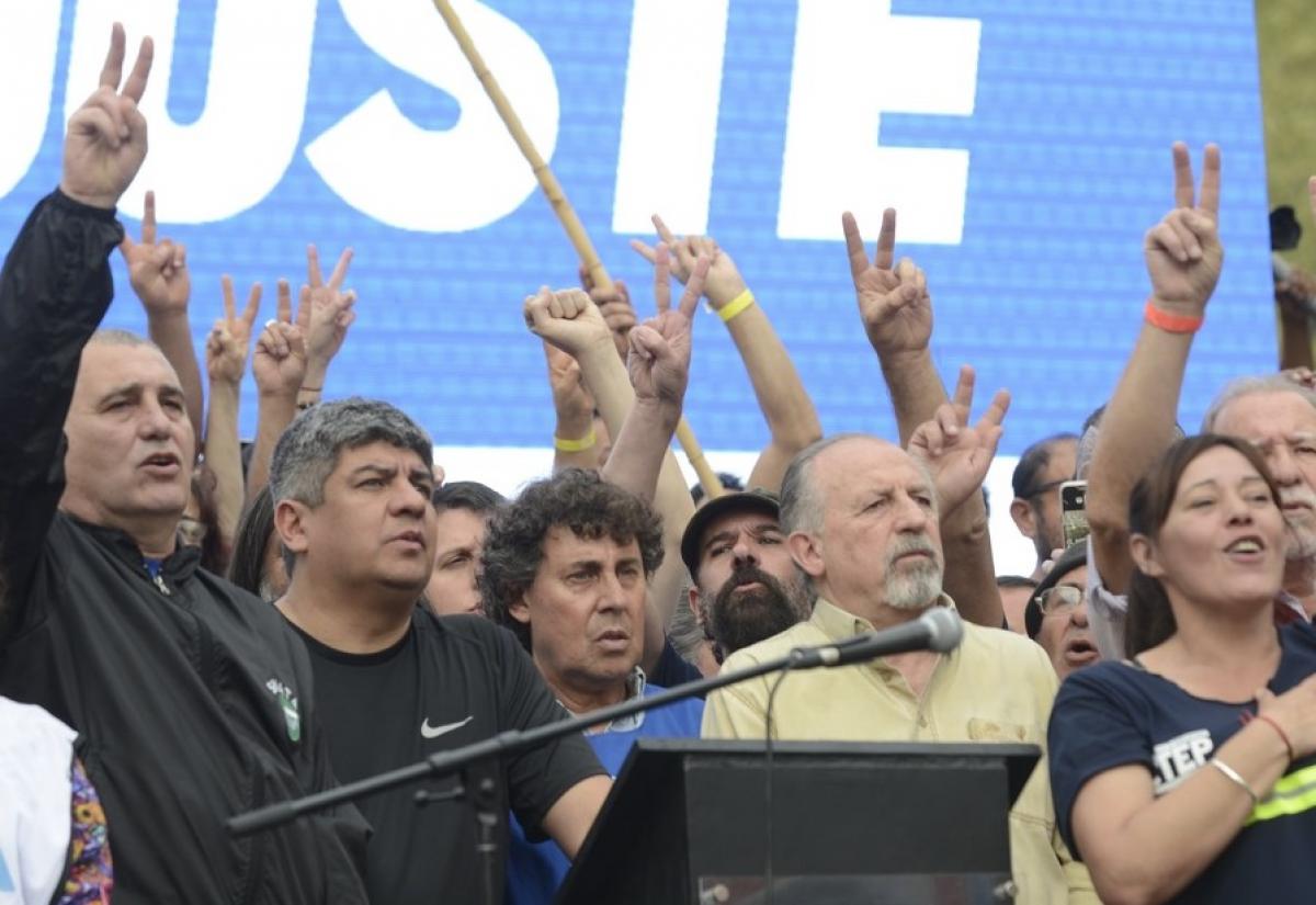 El Frente Gremial de Moyano, Yasky y Micheli arrancará el 2019 con 4 grandes movilizaciones contra los tarifazos