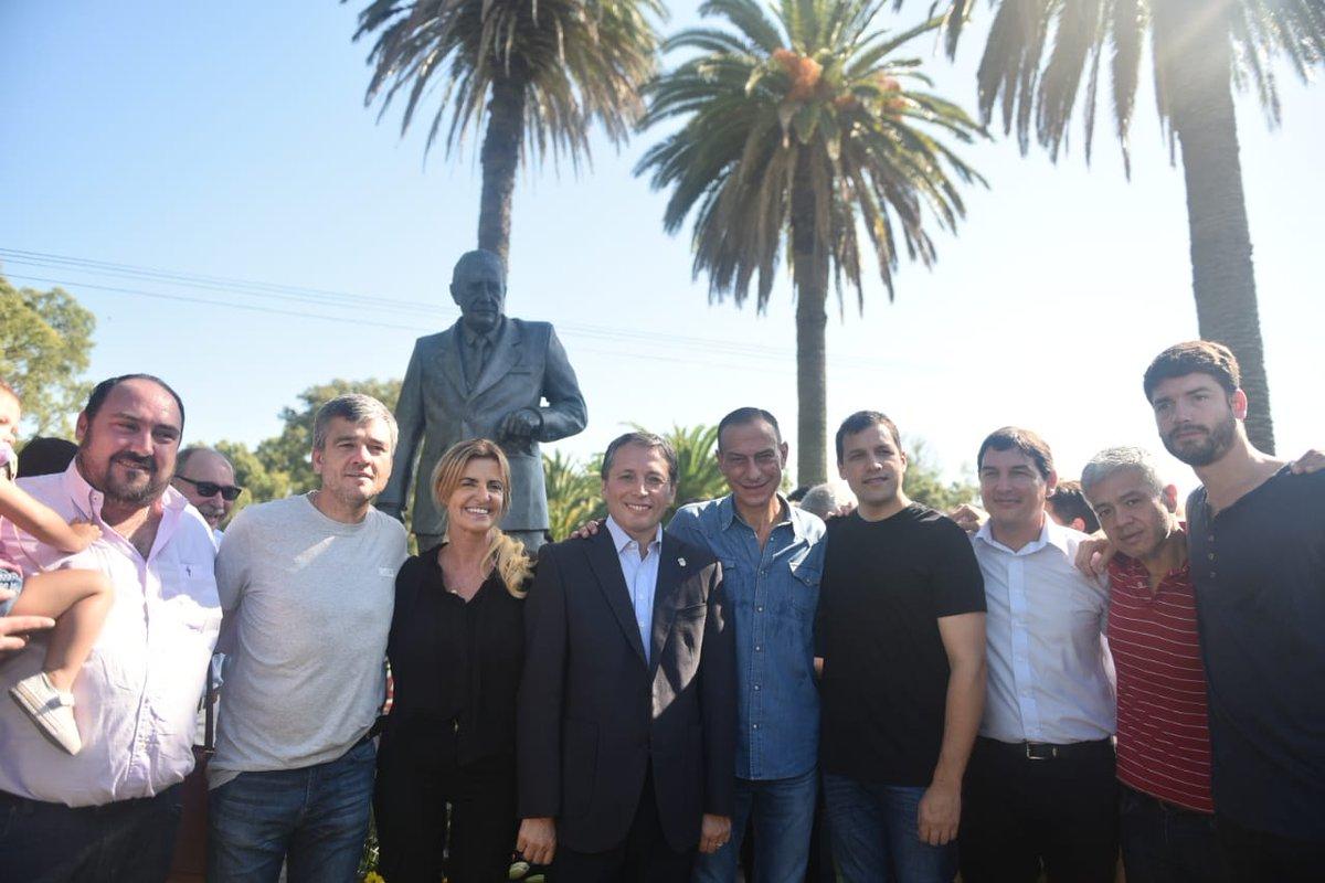 A diez años de la muerte de Alfonsín, el PJ Bonaerense le realizó un homenaje en Chascomús