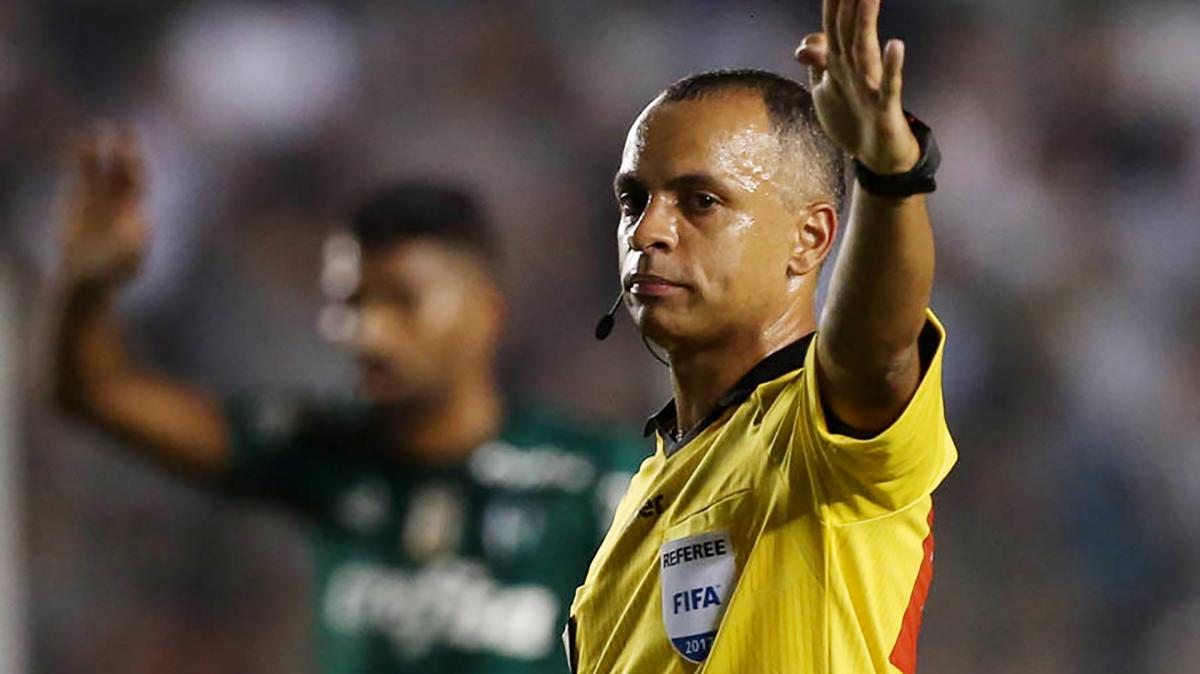 Sampaio, el arbitro del duelo Argentina-Paraguay