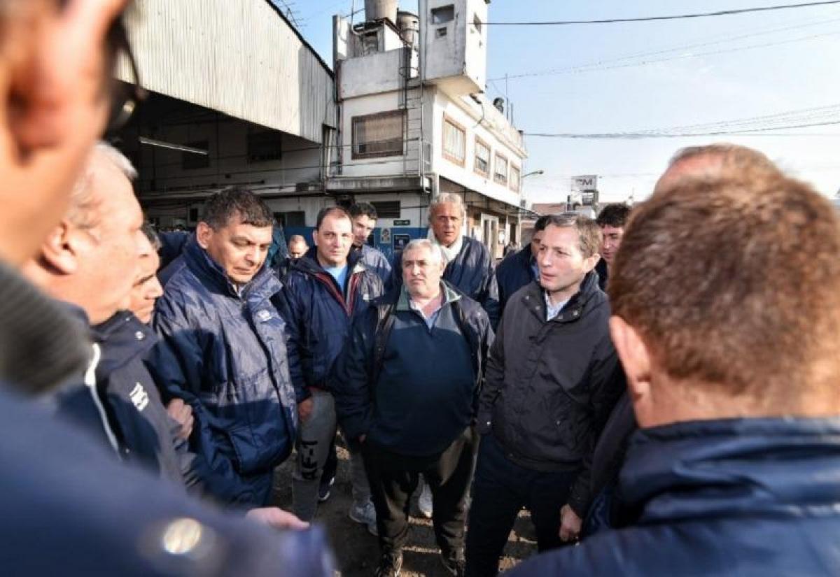Tras la visita a Echeverría, Gray apuntó contra Vidal y Macri por "promesas incumplidas"