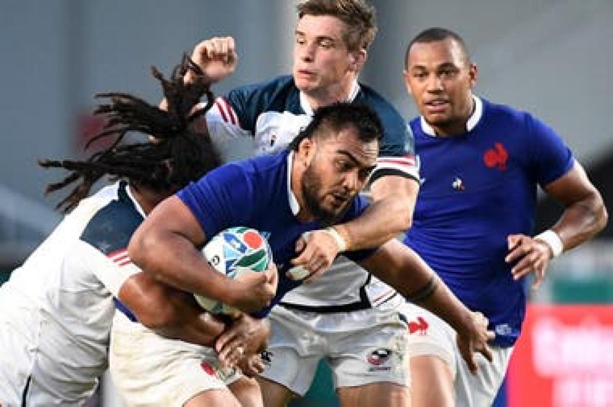Mundial de Rugby: Francia ganó y complicó la clasificación de Los Pumas