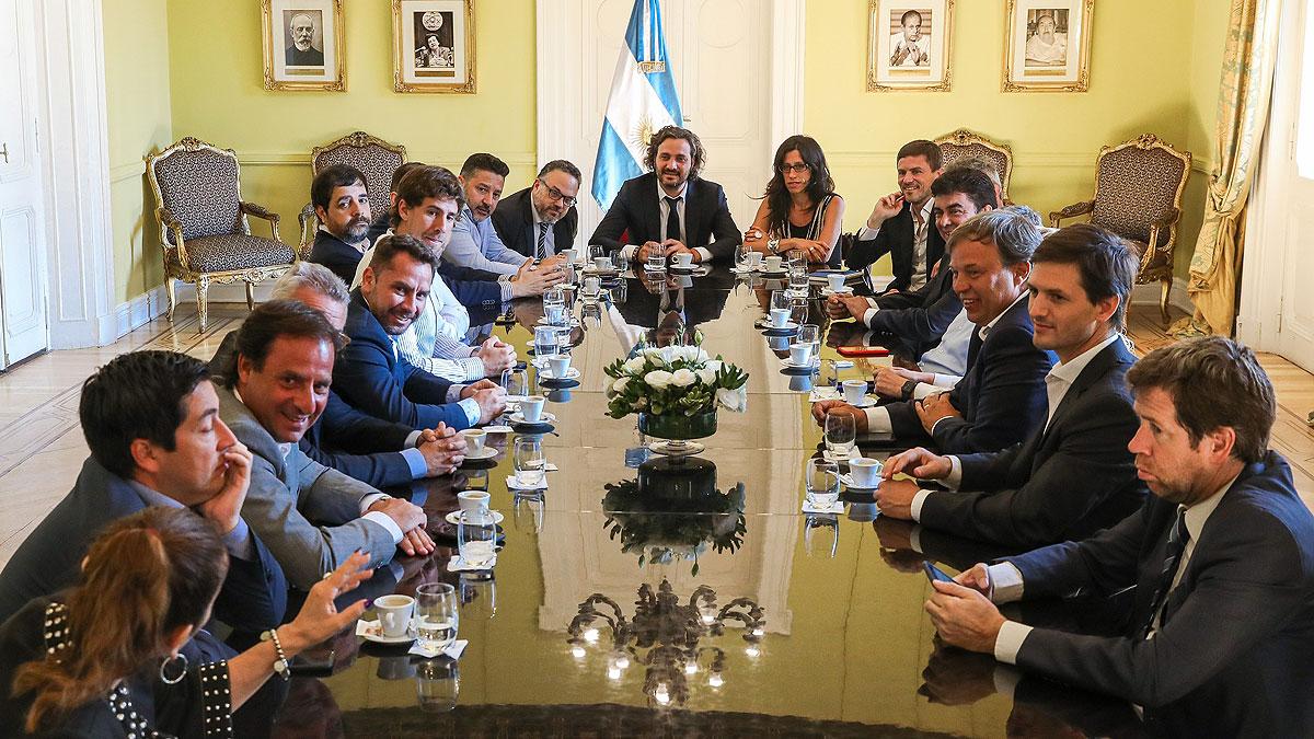 Intendentes del Frente de Todos se reunieron con Cafiero para coordinar el control de Precios Cuidados