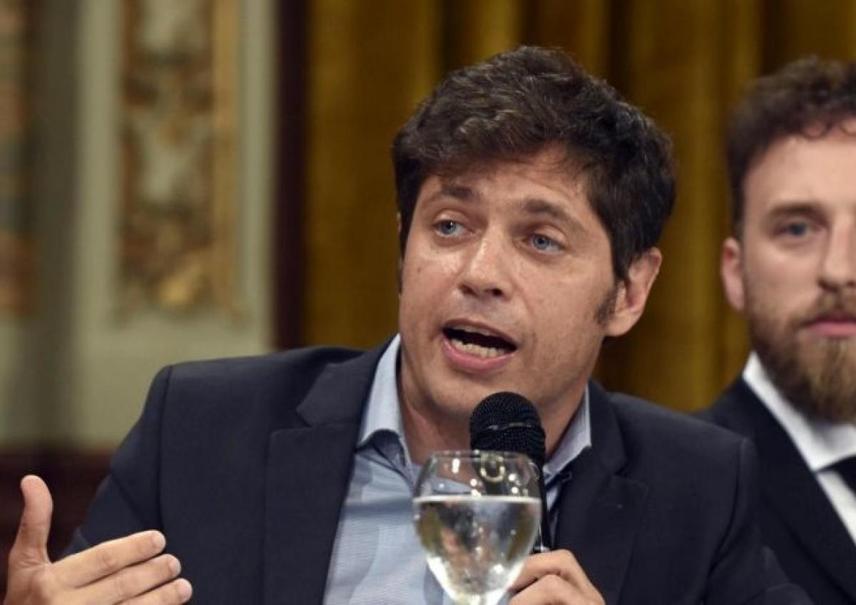 Kicillof cargó contra la gestión Vidal: “Hubo un desprecio muy grande por el Estado”