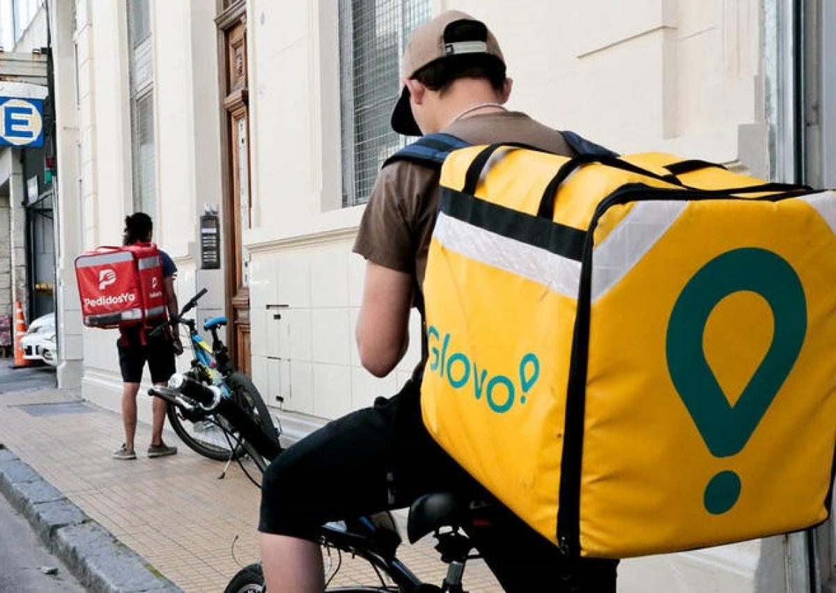 Repartidores de Rappi, Glovo y PedidosYa paran en reclamo de mejoras laborales