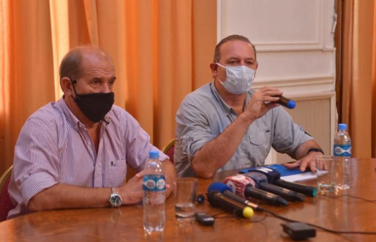 Berni desembarcó en Pehuajó y el intendente Zurro lo declaró "ciudadano ilustre"