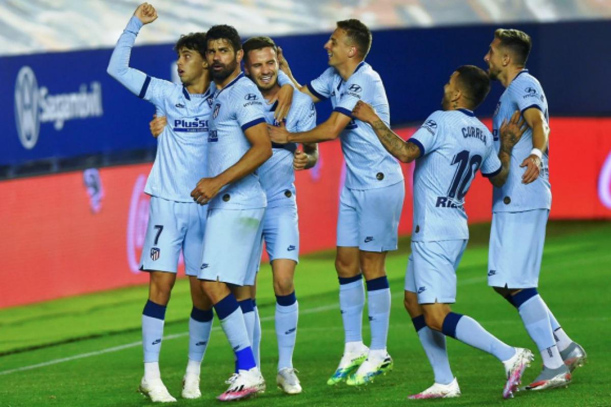 Goleada del Atlético de Simeone