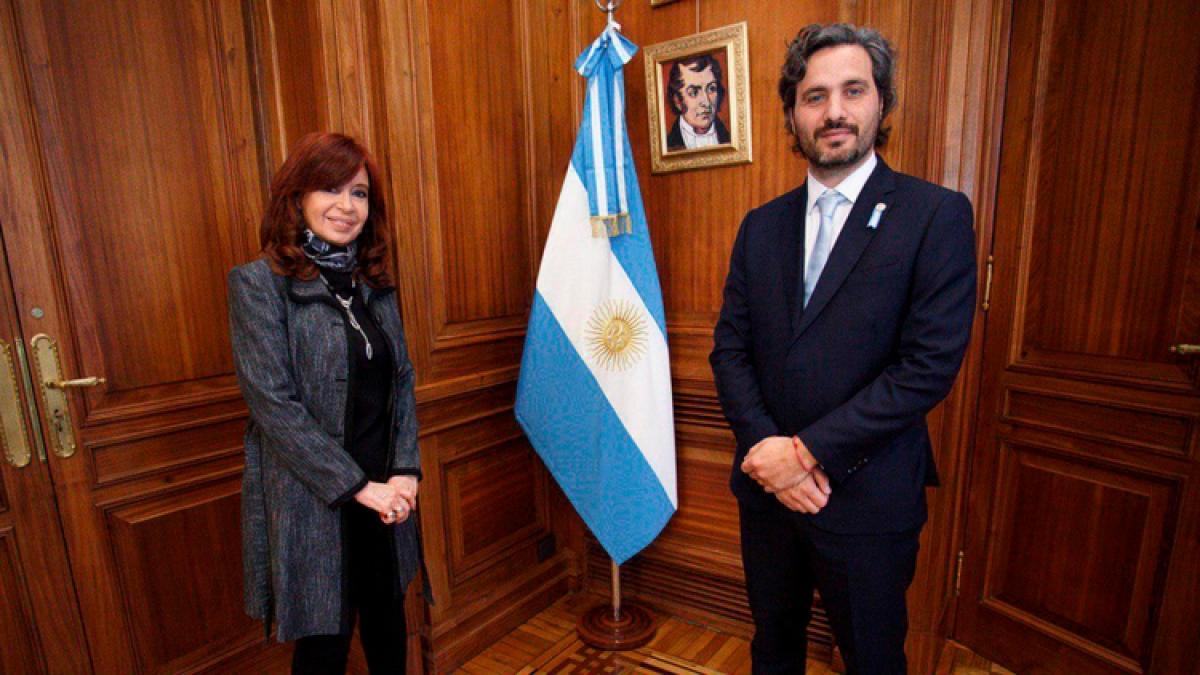 Cafiero se encontró con CFK y brinda su primer informe frente al Senado
