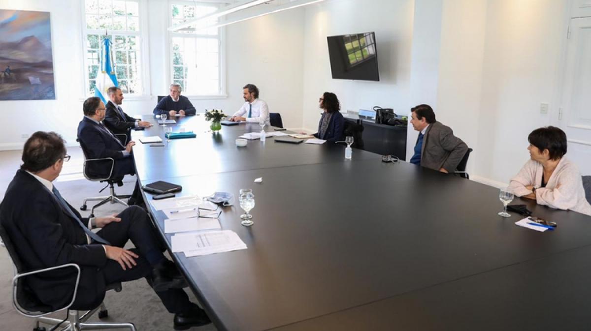 Fernández encabezó la reunión del gabinete económico con miras en la crisis
