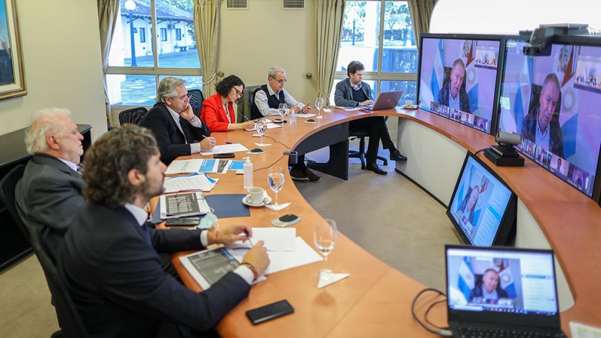 Fernández y gobernadores definieron el plan de vacunación en el país