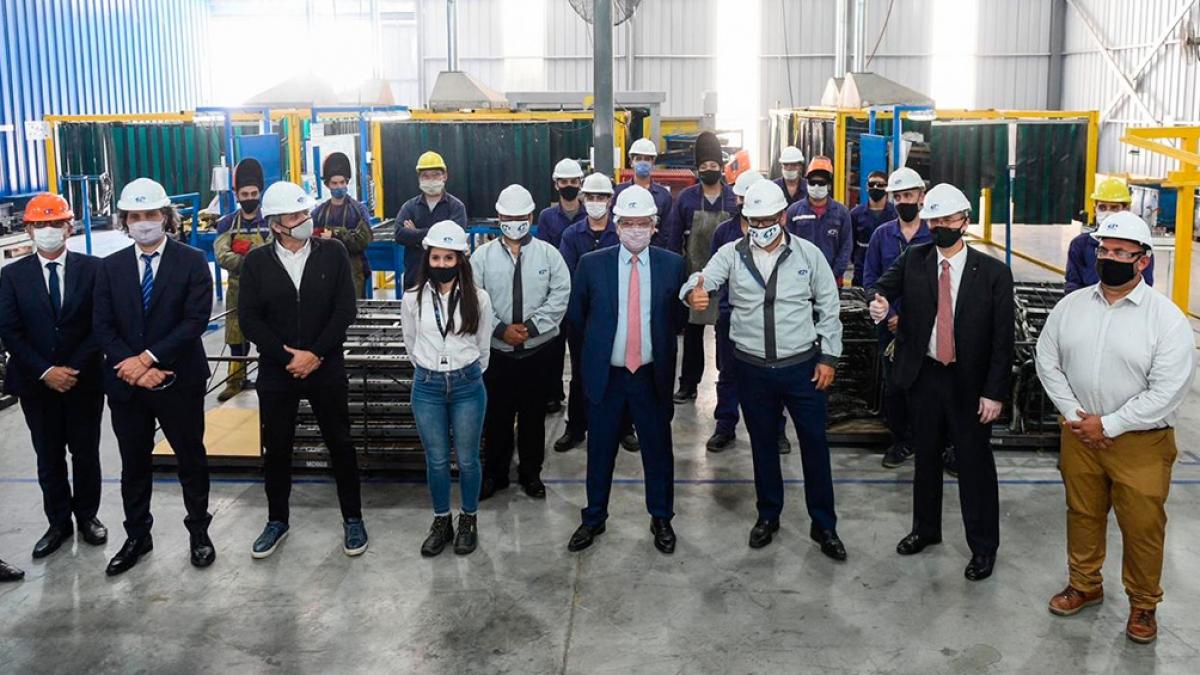 Fernández sigue recorriendo la Provincia junto a Máximo Kirchner