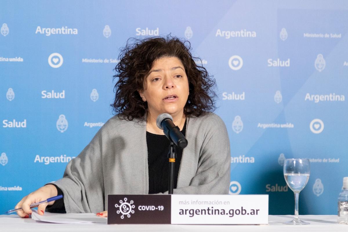 Carla Vizzotti confirmó que tiene Covid-19 tras reunirse con Kicillof y otros funcionarios