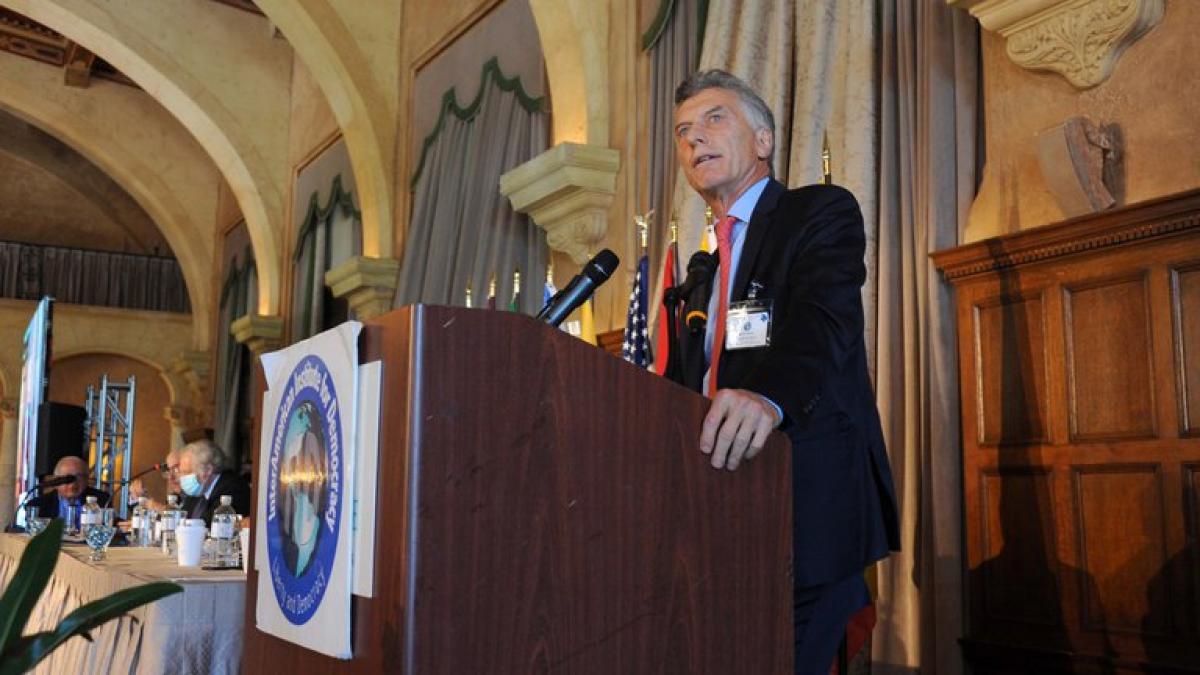 Mauricio Macri desde Miami: "El populismo azota mi país"