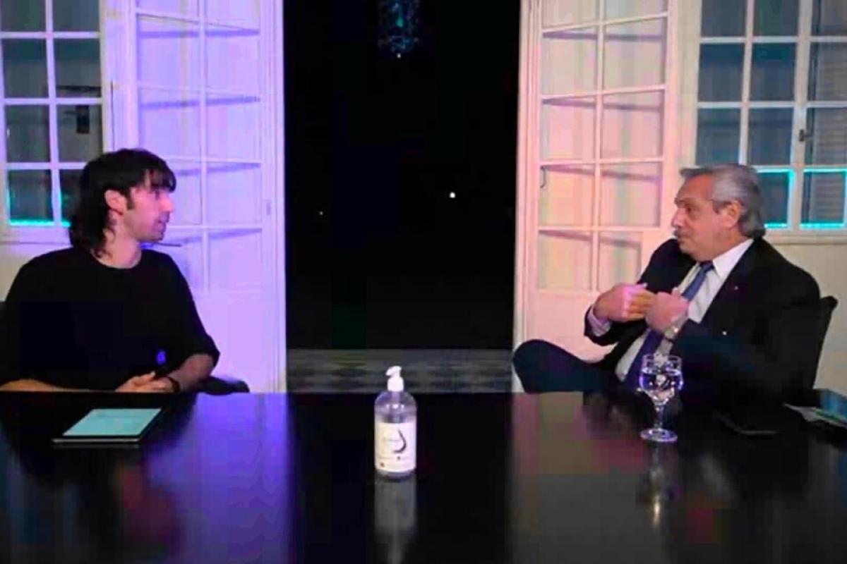 Fernández le habló al núcleo duro: "Larreta piensa como Macri, yo no"