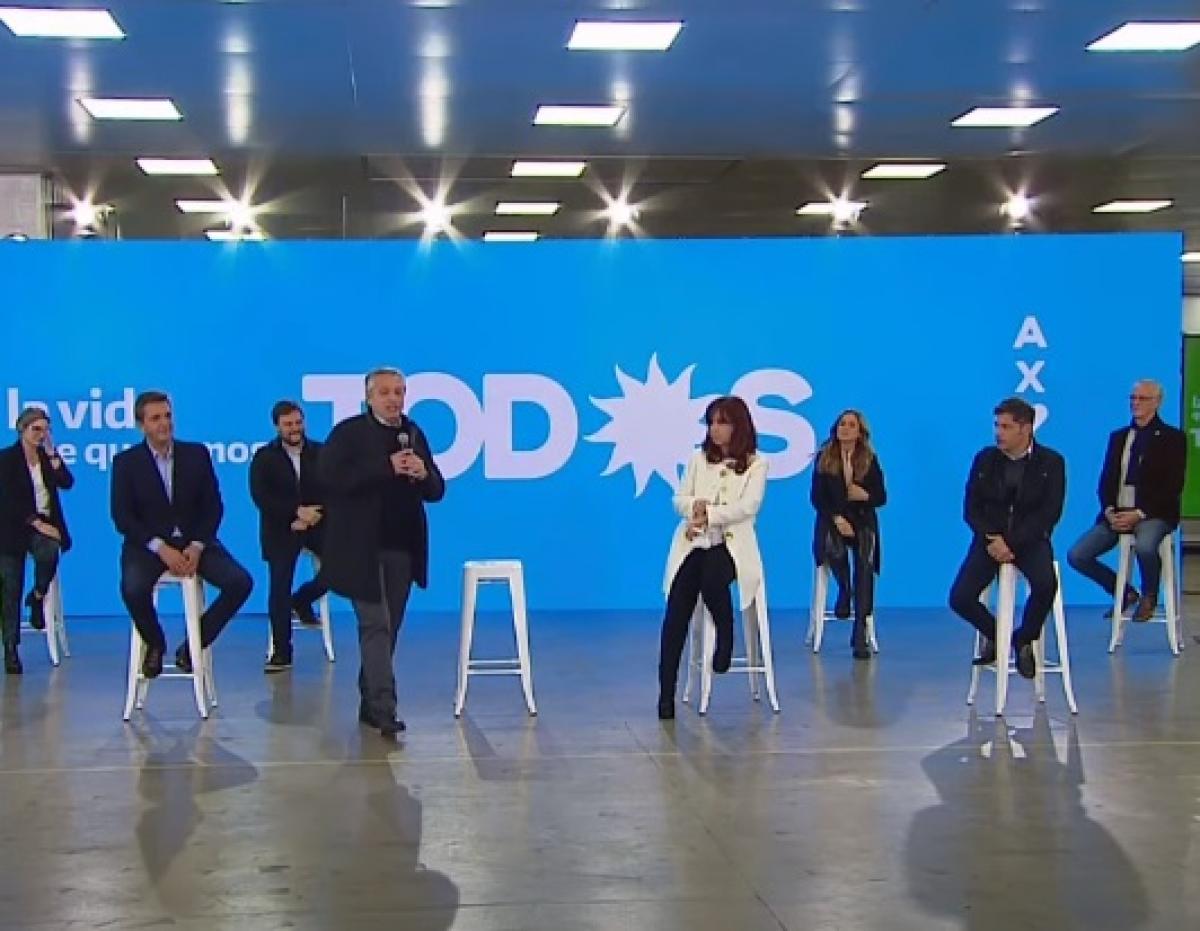 “El candidato es la unidad: los candidatos y las candidatas somos todos”