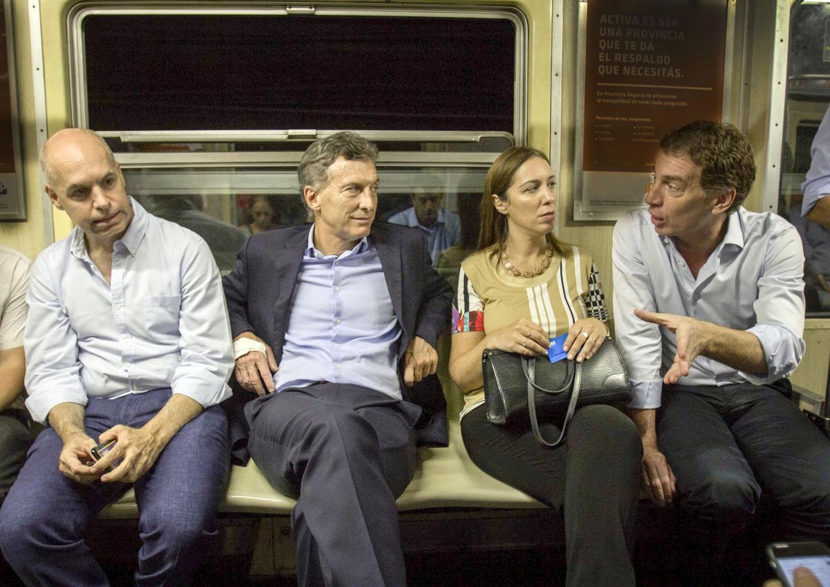 Vidal elige seguir pegada a Macri y Larreta pone una perimetral
