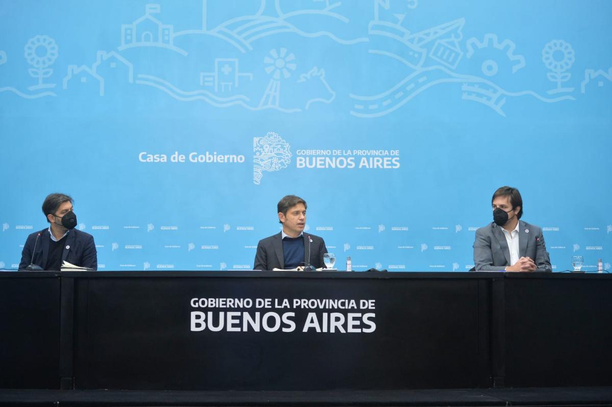 Kicillof busca ampliar la presencialidad en las escuelas bonaerenses