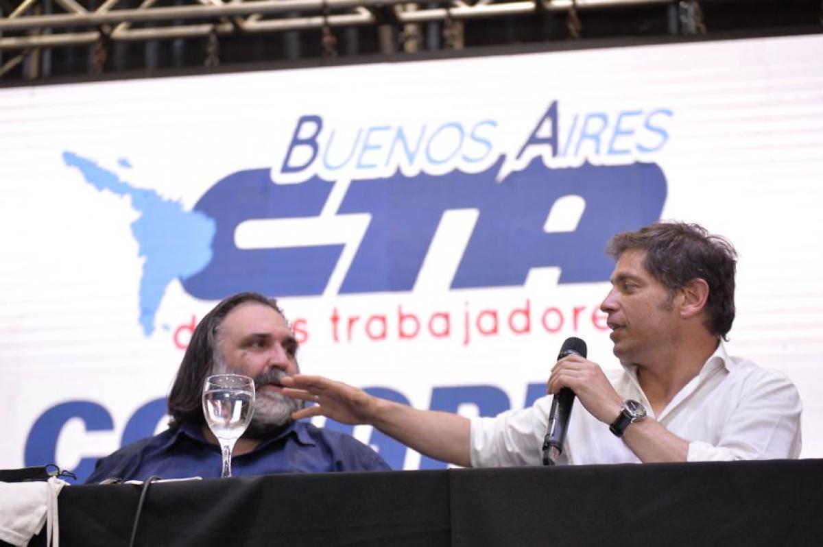 Kicillof cerró el Congreso de la CTA Bonaerense: "Este es un gobierno al servicio de los trabajadores"