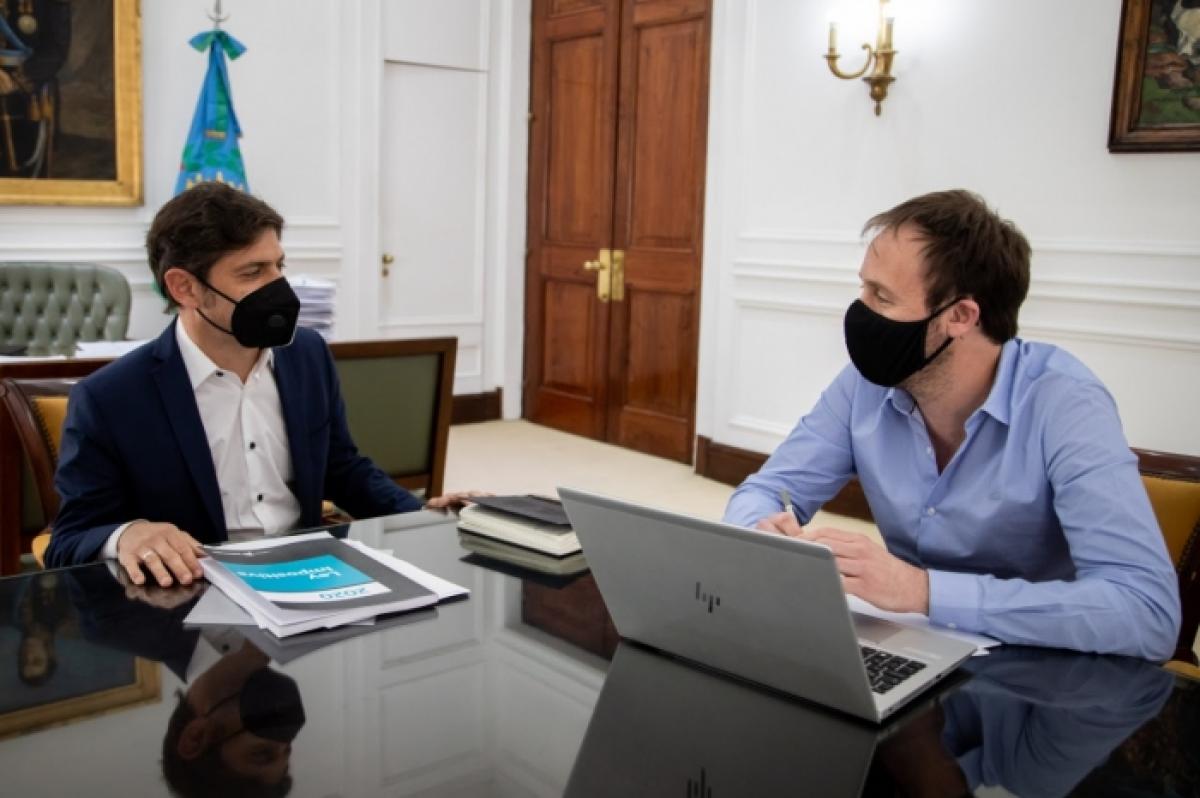 López sostuvo que el Presupuesto 2022 es "el puntapié para superar 6 años de crisis"