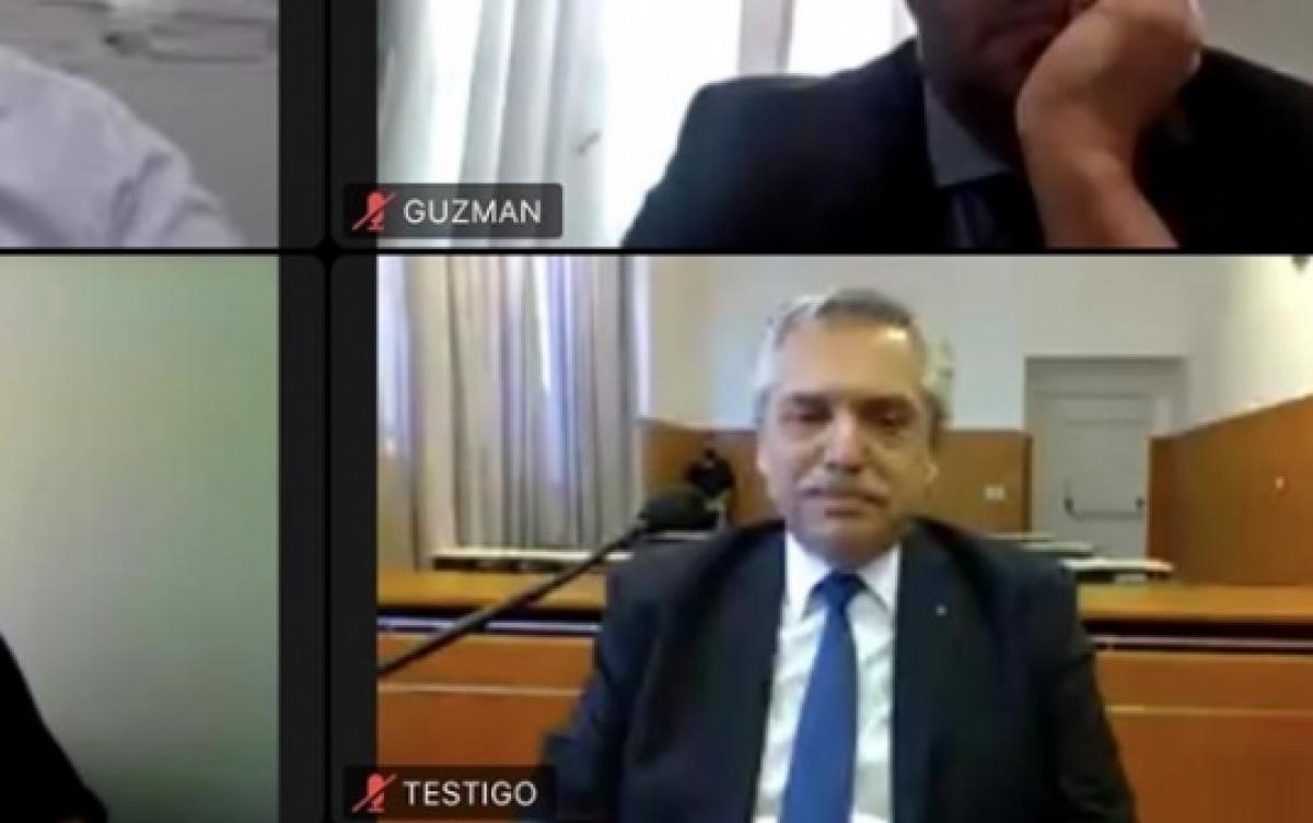 Alberto Fernández declaró en defensa de CFK: “No hay un criterio único para distribuir la obra pública”