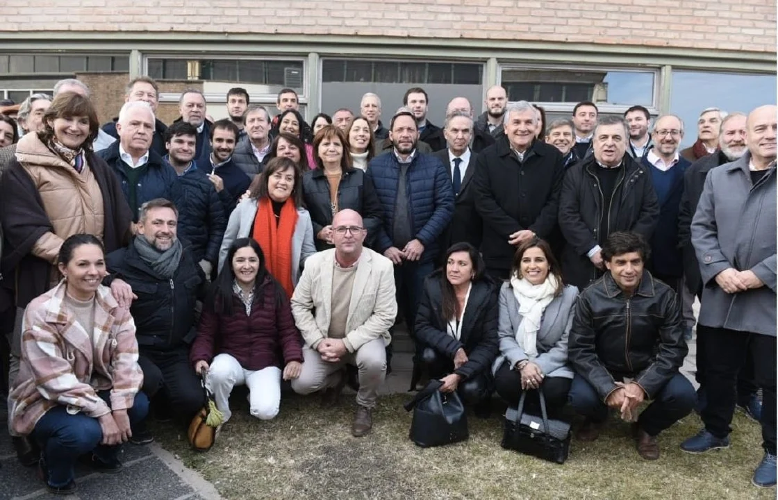 La Mesa Nacional de JxC en un encuentro sin Macri ni Larreta