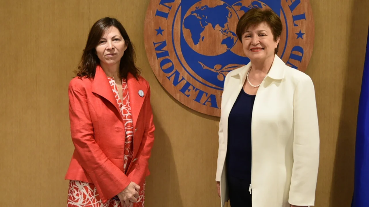 Batakis se llevó un encuentro "productivo" con Georgieva y financiamiento del Banco Mundial