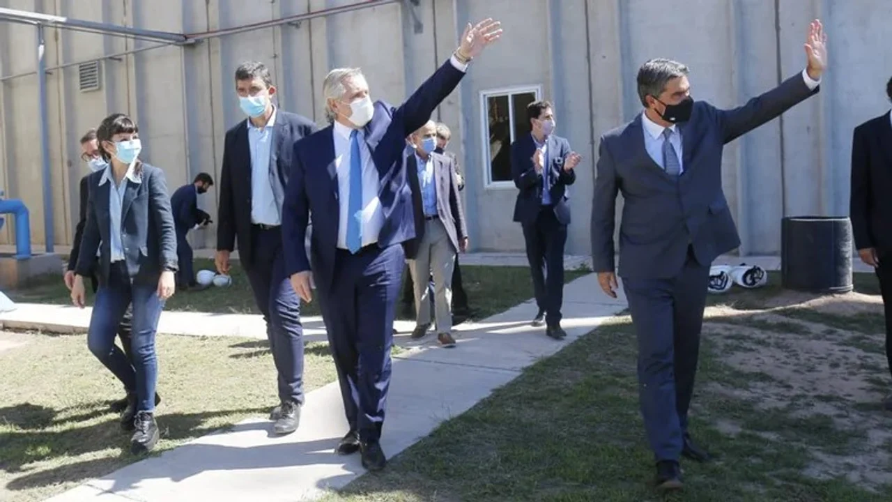Alberto Fernández junto a Capitanich tras rumores sobre un posible desembarco al Gabinete