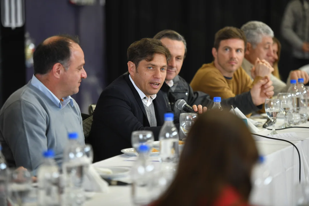 Kicillof visitó un municipio PRO tras el fuerte cruce con los intendentes opositores