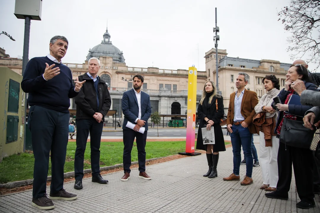 Jorge Macri anunció la implementación de los Puntos Seguros en sitios estratégicos de la Ciudad