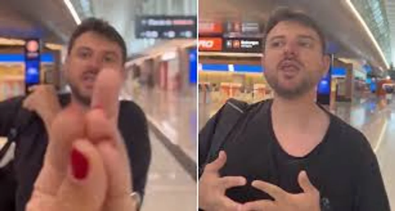 Escracharon a Juan Grabois en el Aeropuerto de Ezeiza