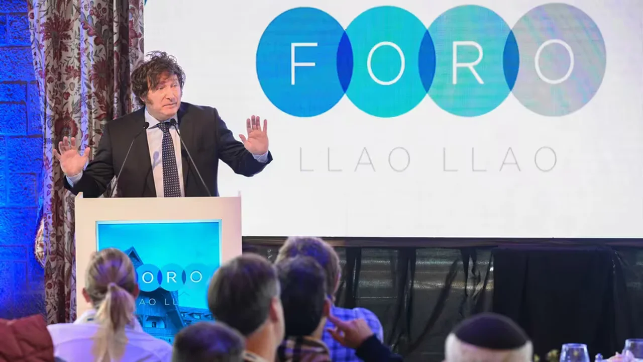 Milei en el Foro Llao Llao: Advierten que realizarán cortes en todas las rutas de Bariloche
