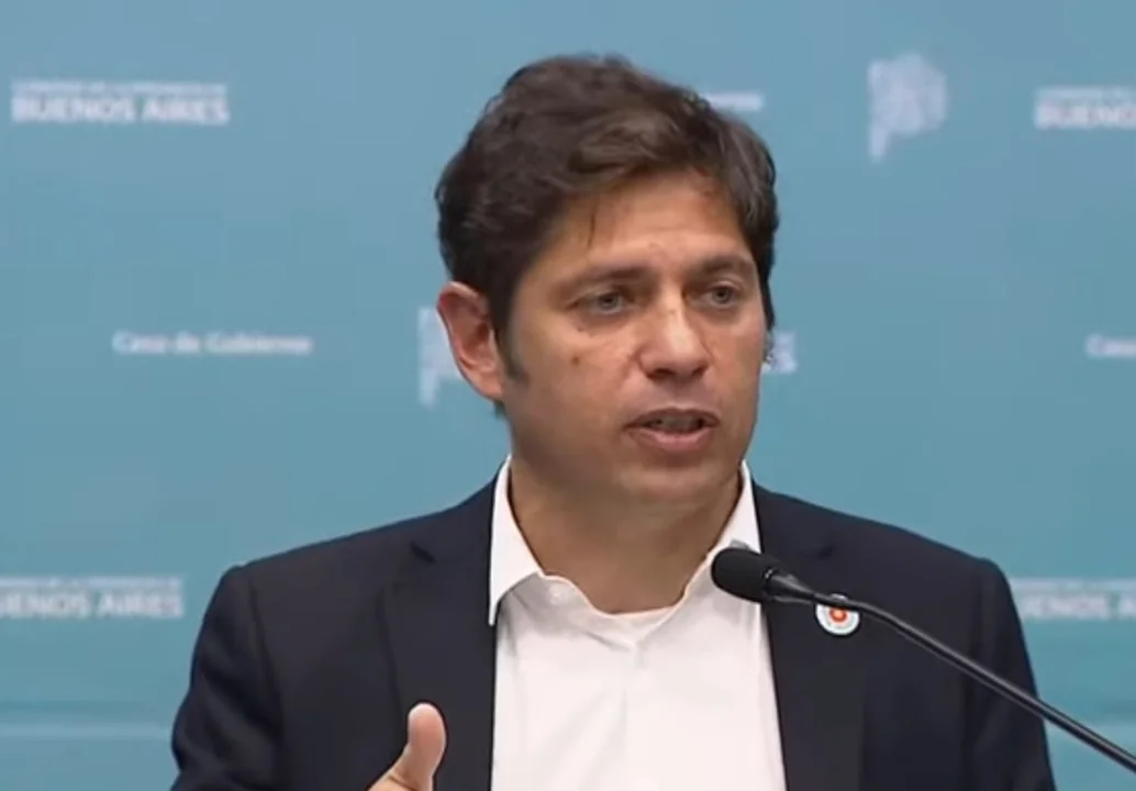 Kicillof: "Milei no soporta haber perdido las elecciones en la provincia de Buenos Aires"