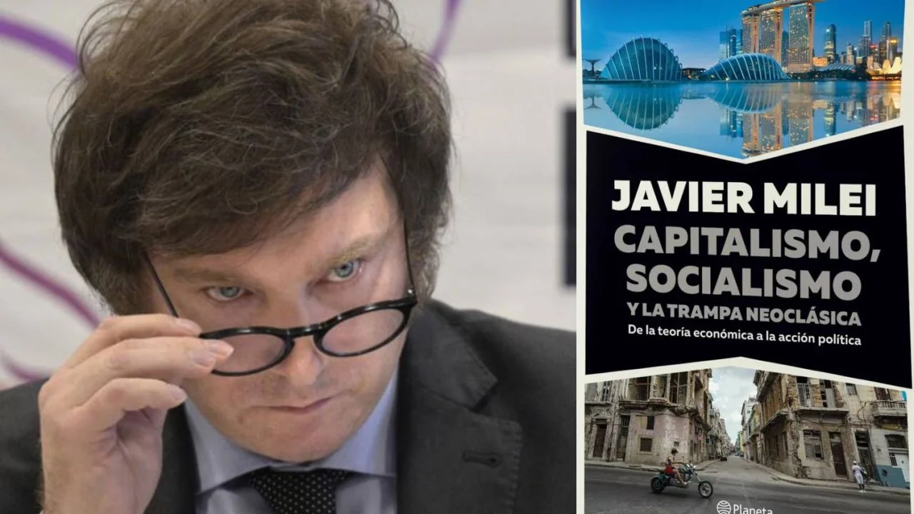 El rey del copy- paste: encontraron nuevos plagios de Milei en su último libro