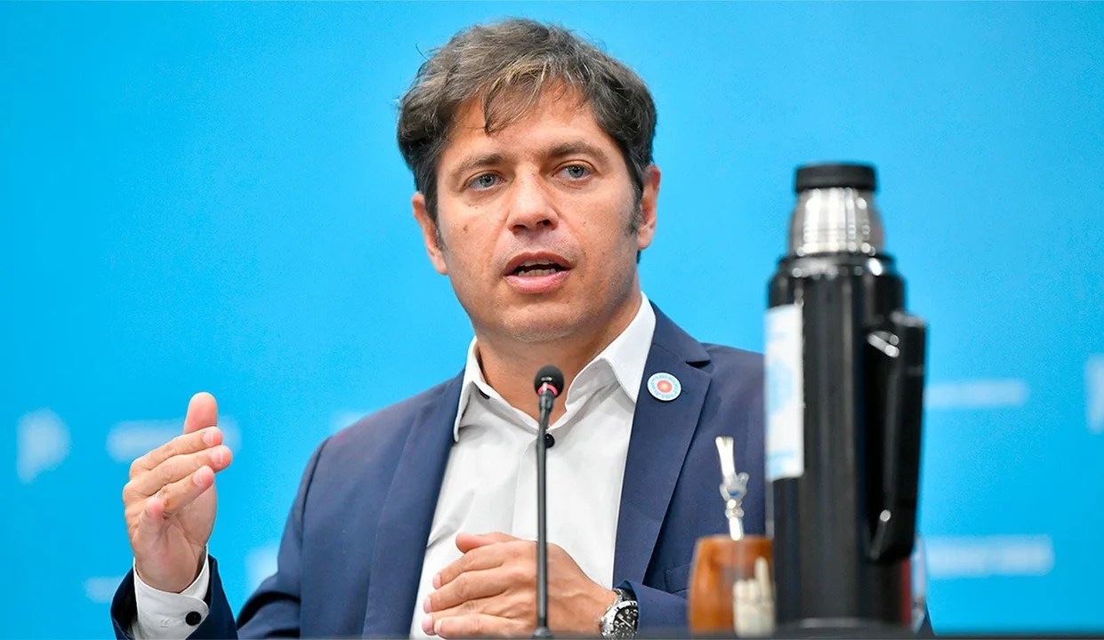 Kicillof calificó a la gestión de Milei como "una nueva y fabulosa estafa electoral"