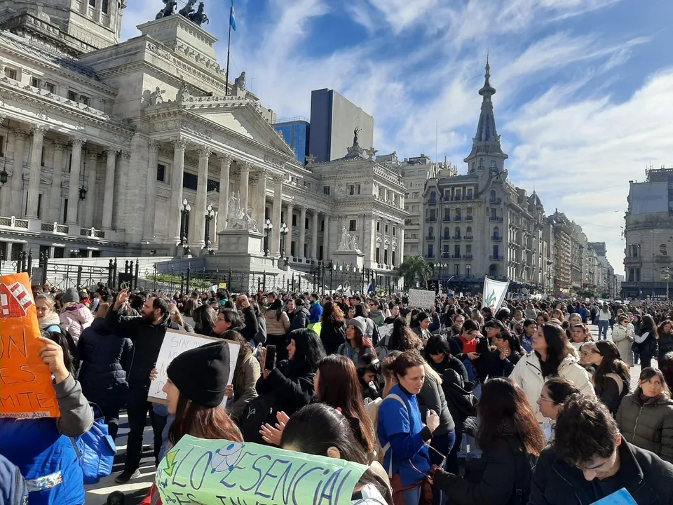 El reclamo por la Emergencia en Discapacidad llega al Congreso y se replica en todo el país